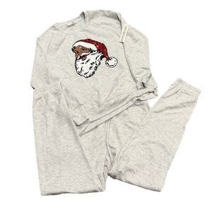 Workshop Republic Santa sequin holiday festive xmas 2 piece set NWT $ 78 Small